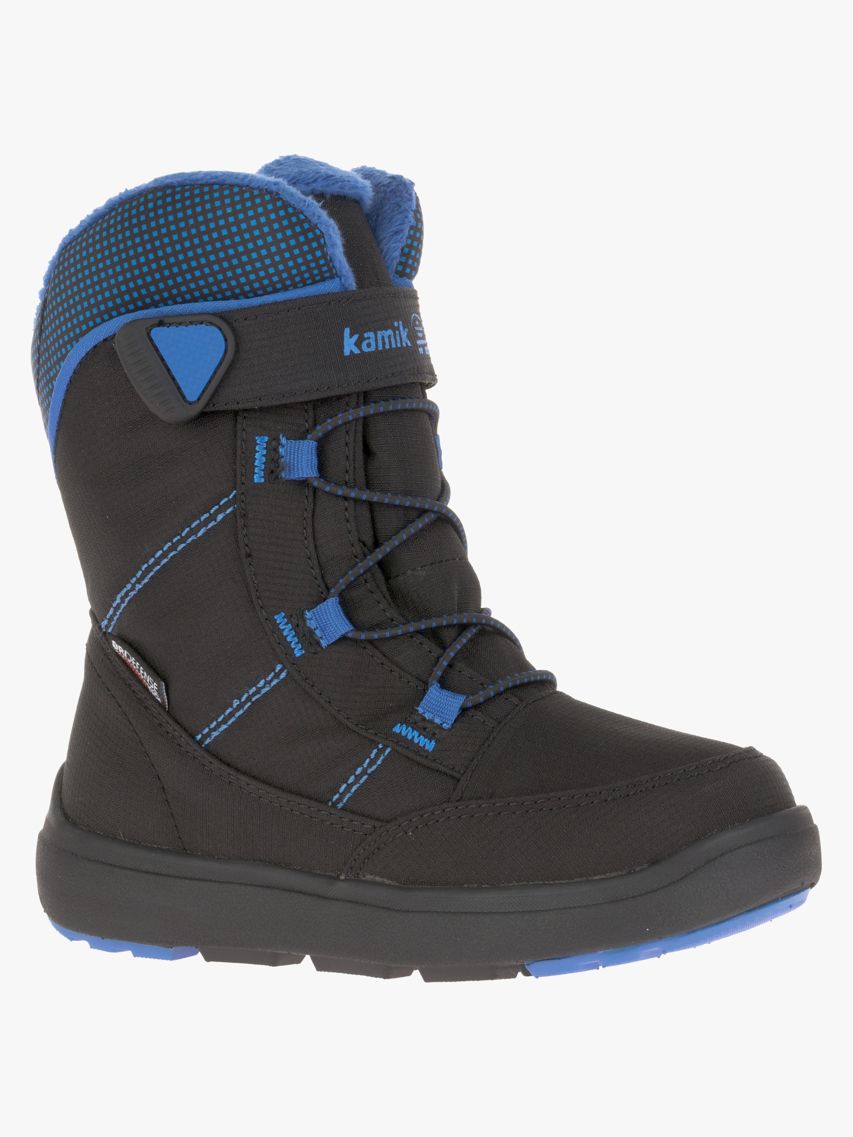 Kamik Stance 2 Winterstiefel, Schwarz/Blau, 22
