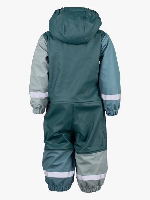 Lindberg Fagerhult Gefütterter Regenoverall, Lagoon/Mint Green