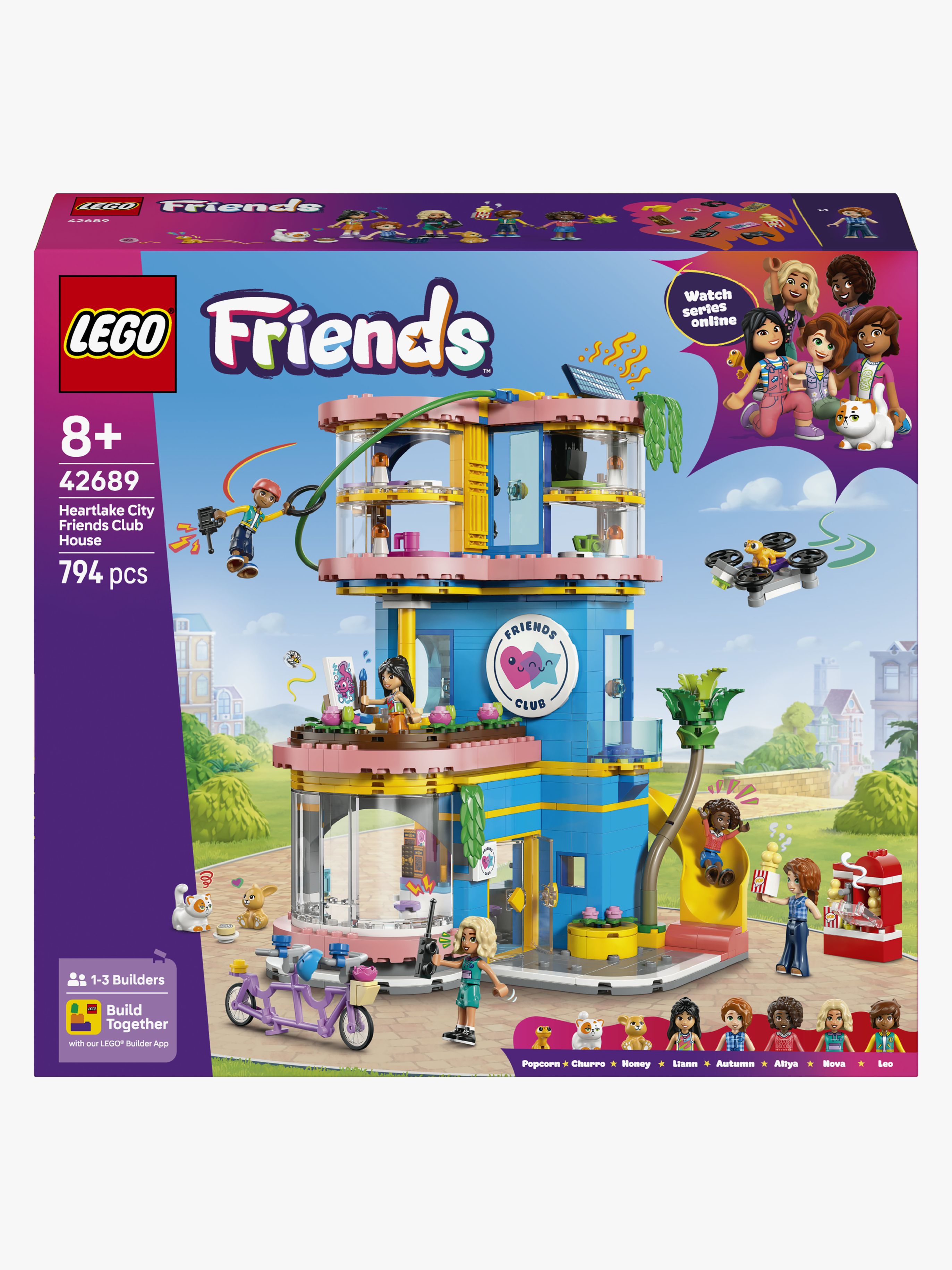 Friends 42689 Heartlake City Clubhaus der Freunde