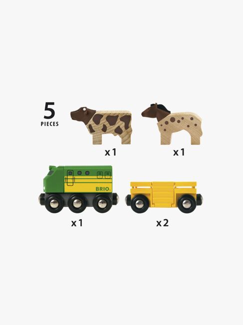 BRIO World 33404 Bauernhof-Zug
