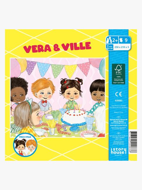 Egmont Kärnan Holzpuzzle 9 Teile