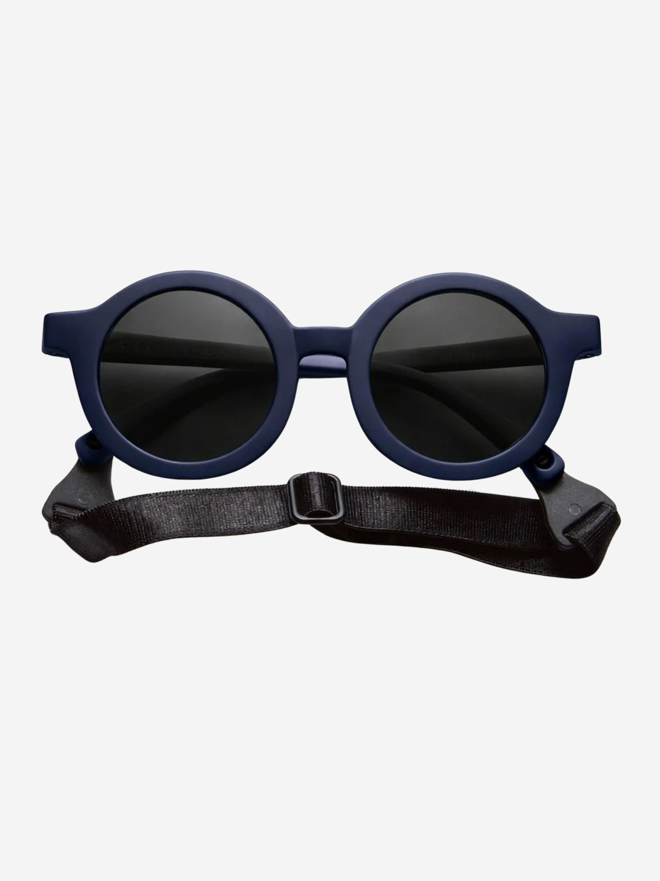 BabyMocs Signature Soft Biegbare Sonnenbrille Breakproof, Navy, 0-18 Monate