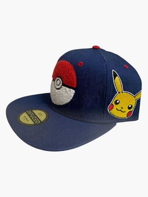 Pokémon Denim Snapback Kappe, Pokéball