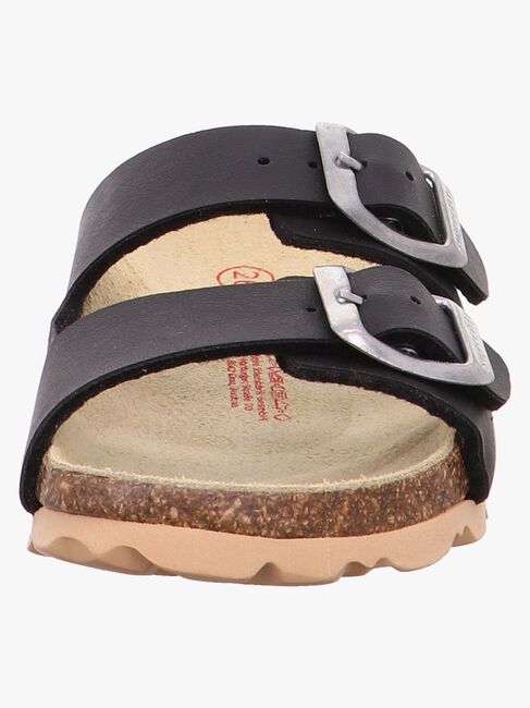 Superfit Fussbett Pantoffeln, Schwarz