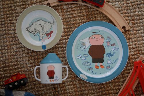 Willi Wiberg Kindergeschirr 3 Teile