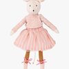 Moulin Roty Weiche Puppe Maus Anna 28 cm