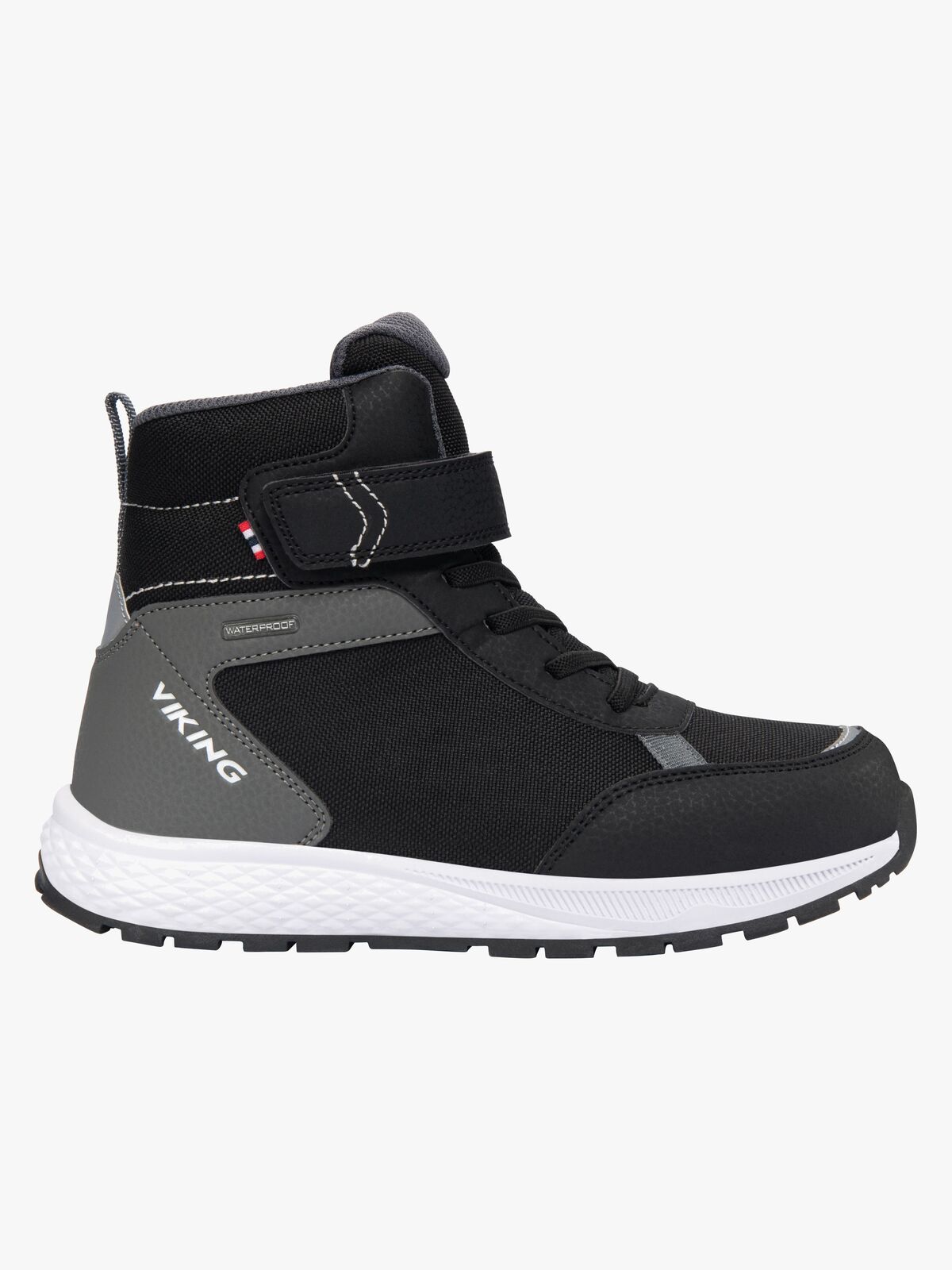 Viking Equip WP 1V Winterstiefel, Schwarz/Grau