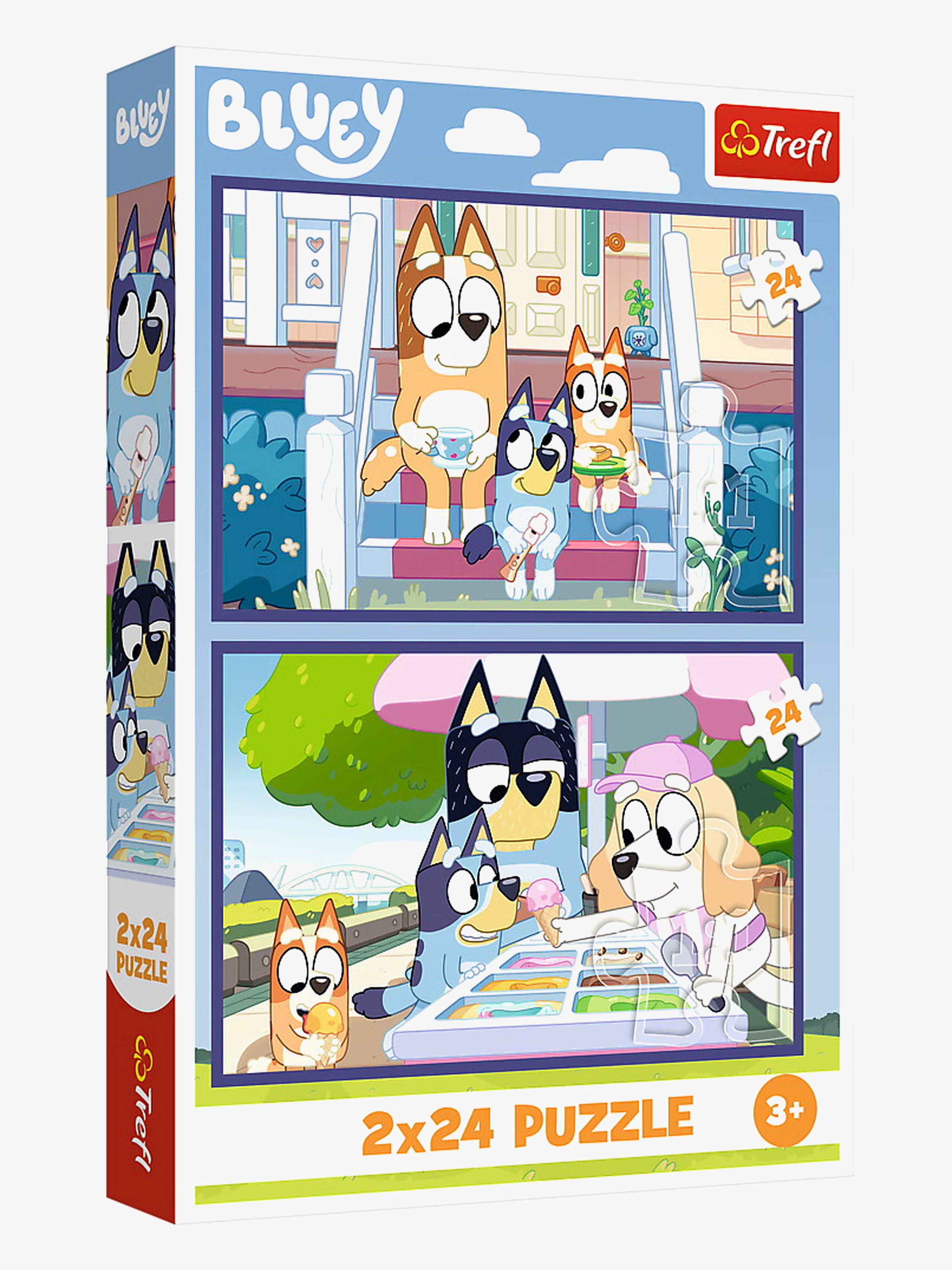 Bluey Puzzles 2x24 Teile