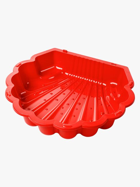 Swing King Muschel Sandkasten, Red
