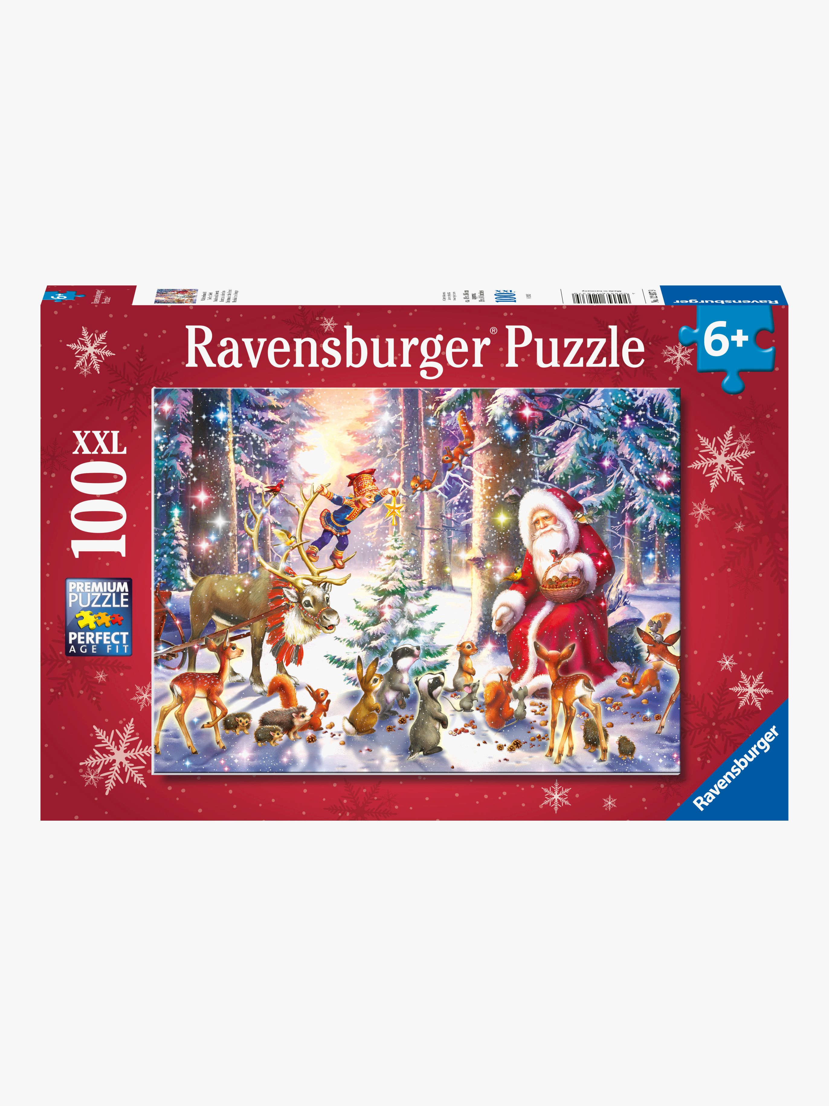 Puzzle Weihnachten im Wald, 100 Teile