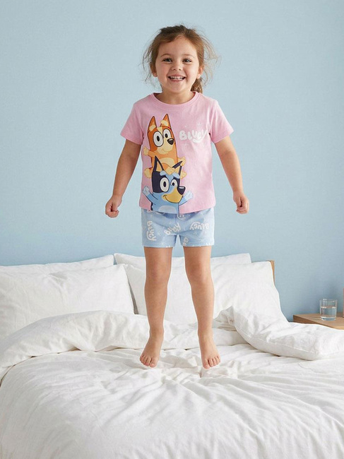 Bluey Pyjama, Hellrosa