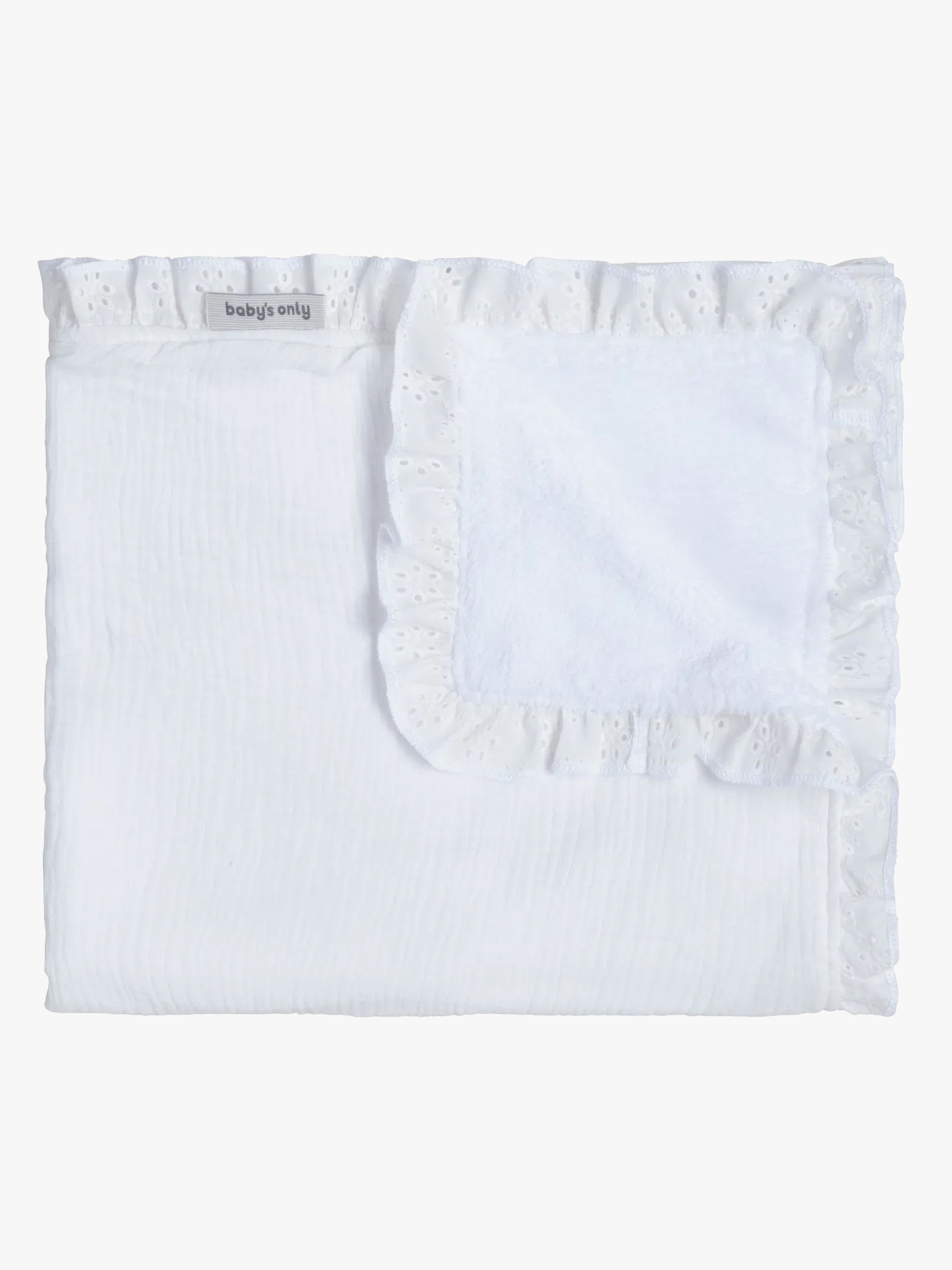 Cot Decke Teddy Calm TOG 2.3, White