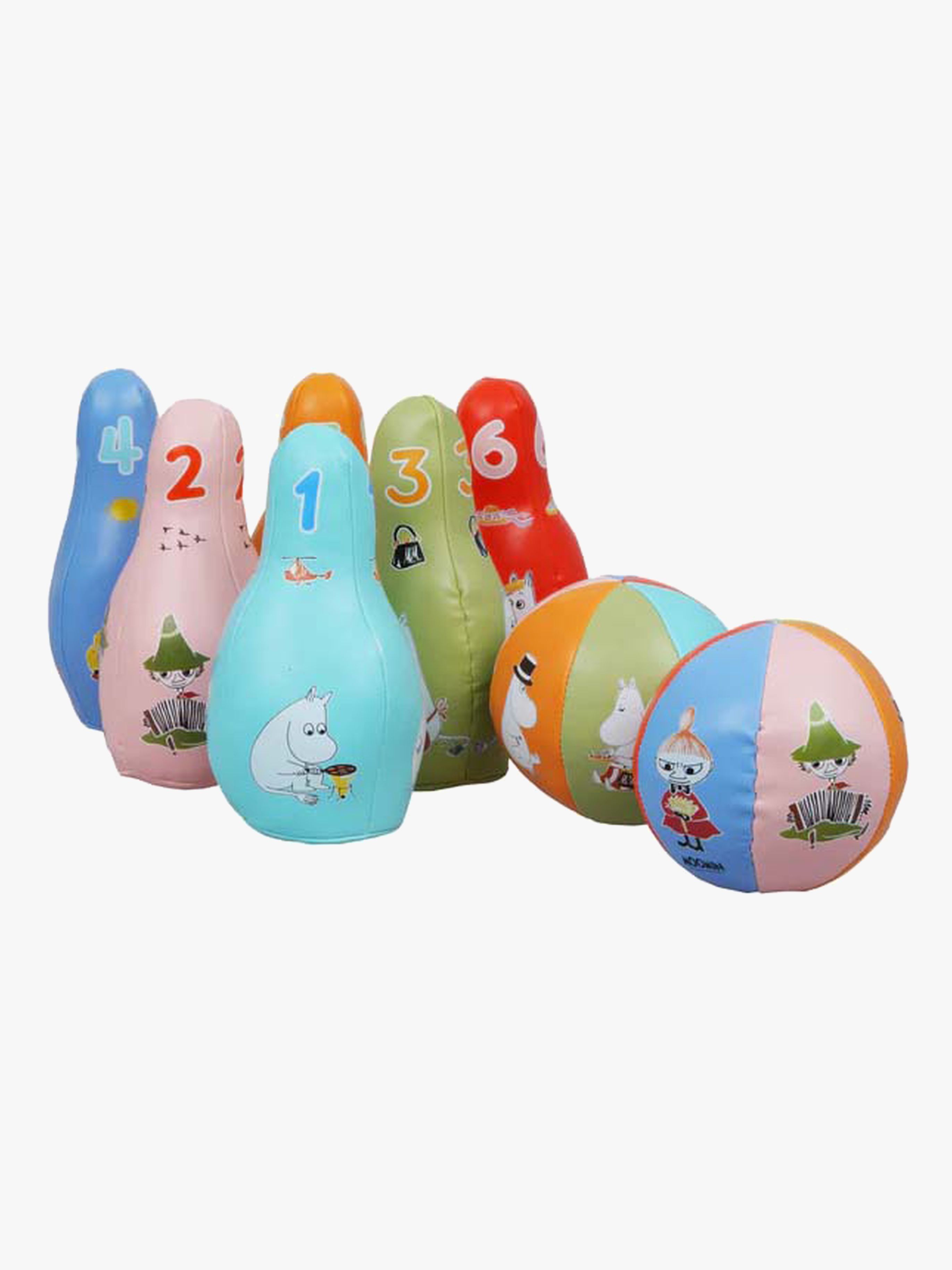 Mumin Weiches Bowling-Set