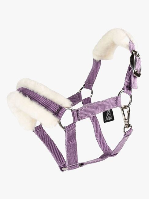 My Hobby Horse Halfter Lammfell, Lavendel