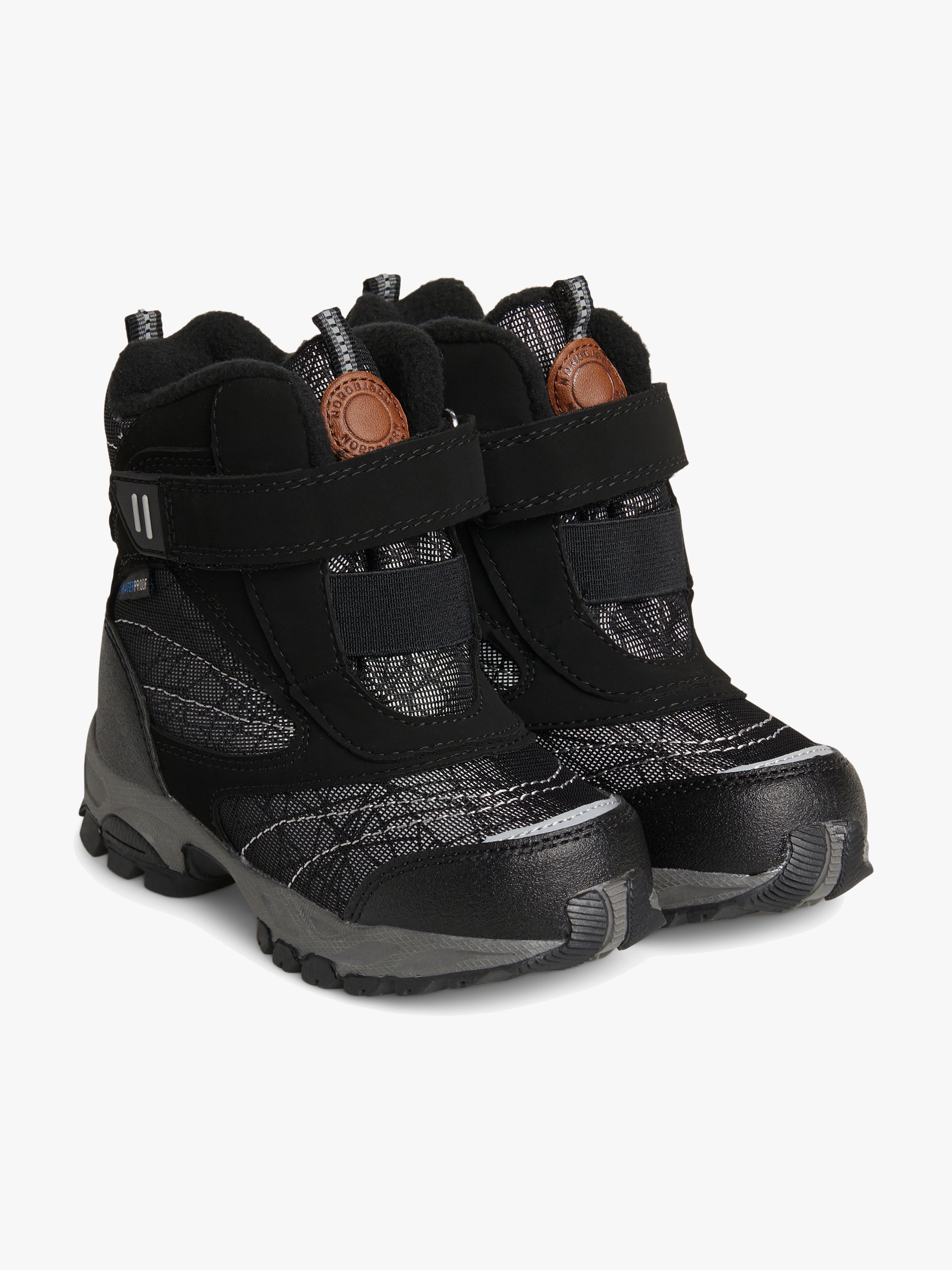 Nordbjørn Polar Reflective Winterstiefel, Schwarz, 25