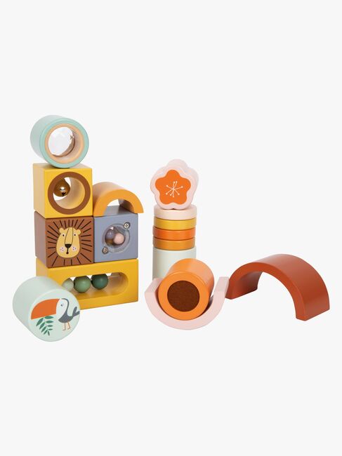 Small Foot Safari Bauklötze 12 Teile