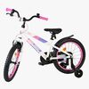Volare Lily Fahrrad 18 Zoll, Weiß