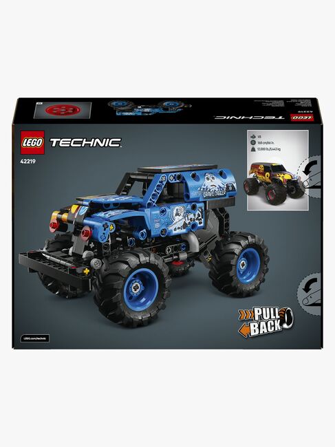 LEGO Technic 42219 Monster Jam Grave Digger Feuer und Eis