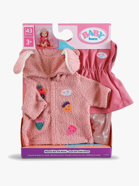 Baby Born Puppenkleidung Strickjacke und Kleid 45 cm
