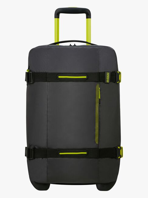 American Tourister Urban Track Duffle Koffer 55L, Black/Lime