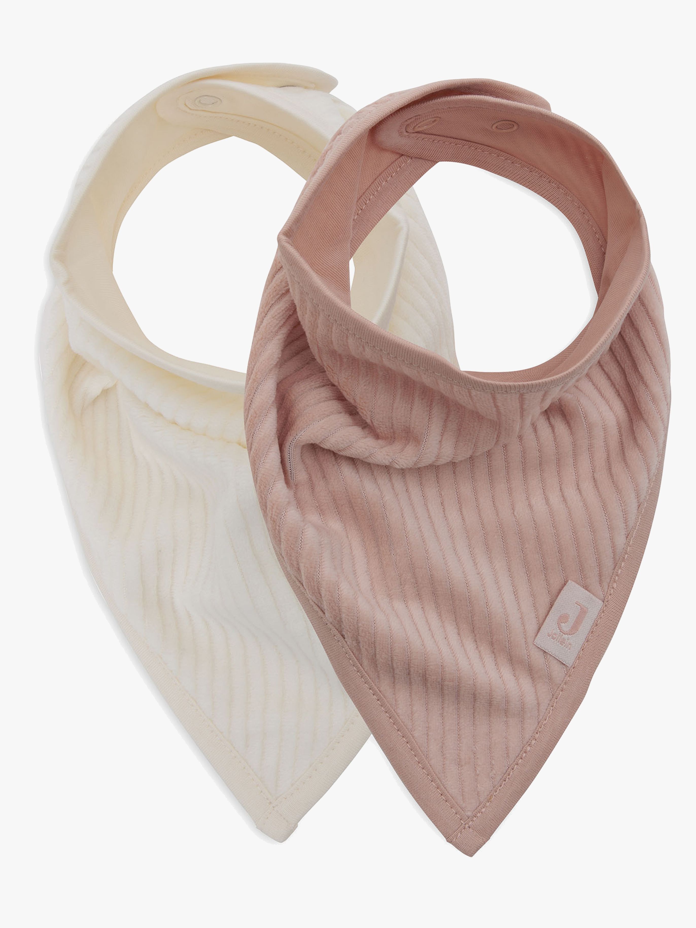 Velvet Rib Bandana Halstücher 2er-Pack, Wild Rose / Ivory