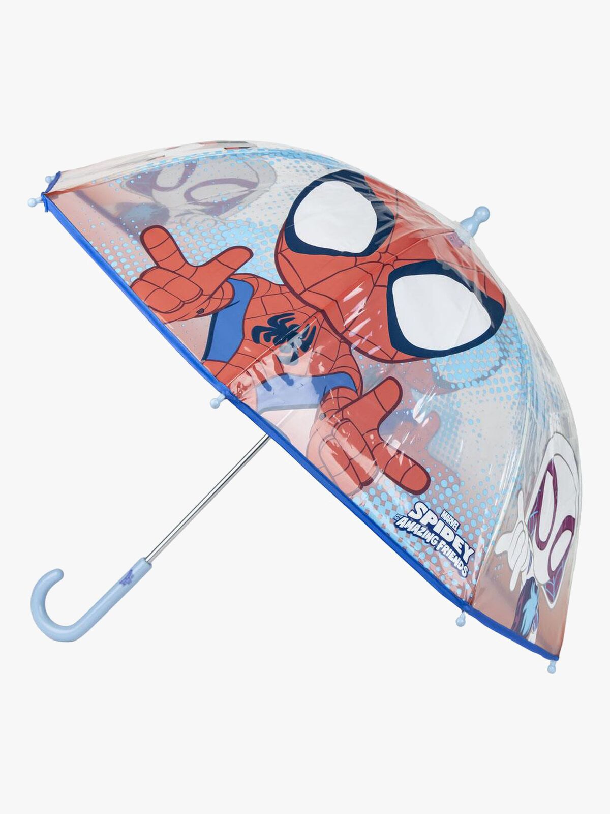 Spidey And His Amazing Friends Regenschirm, Hellblau