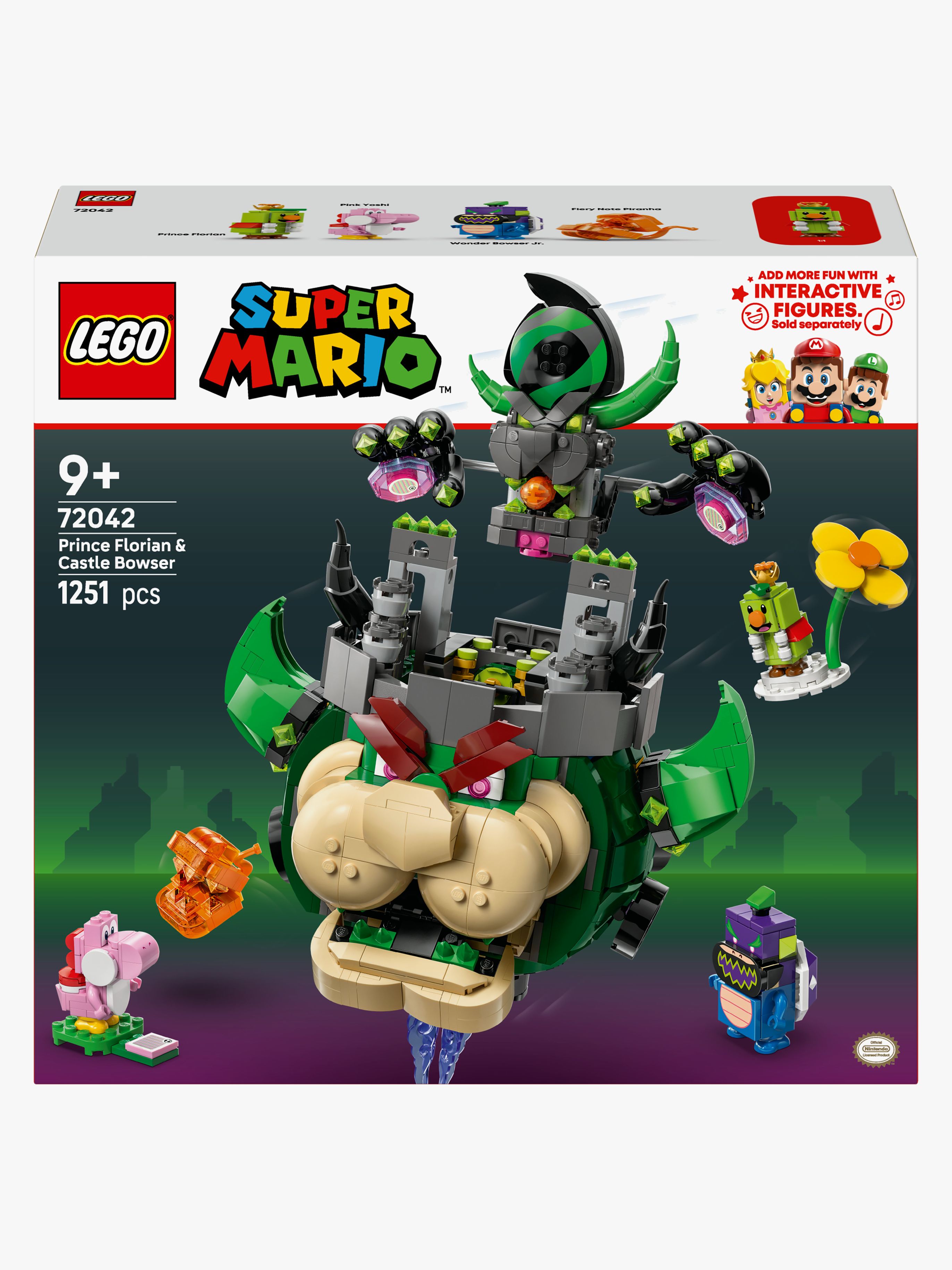 Super Mario 72042 Prinz Florian & Schloss-Bowser