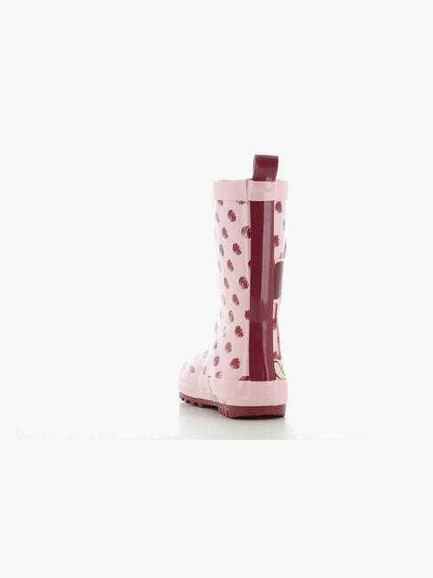 Disney Minnie Maus Gummistiefel, Pink/Burgundy