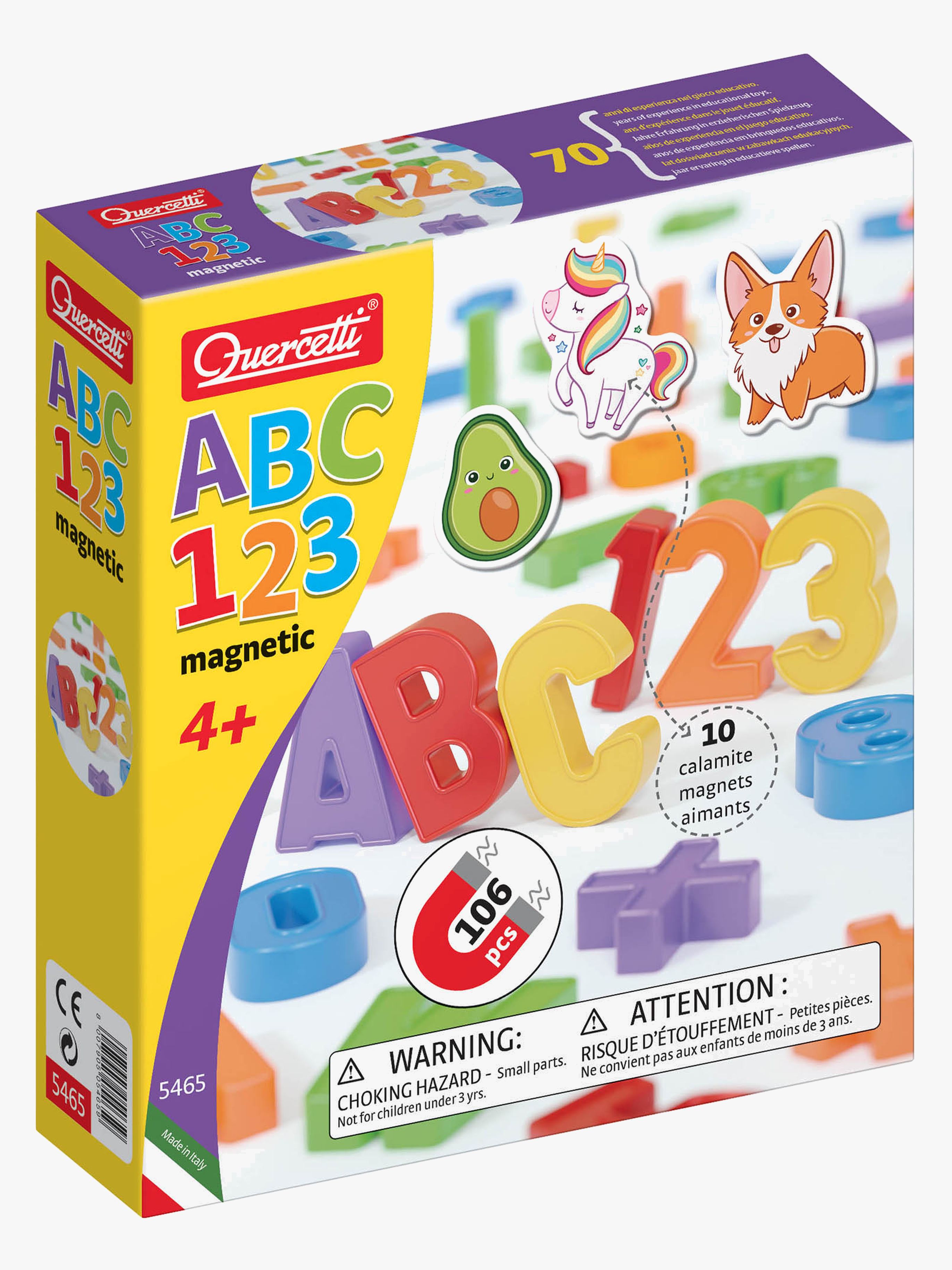 Magnete ABC, 123