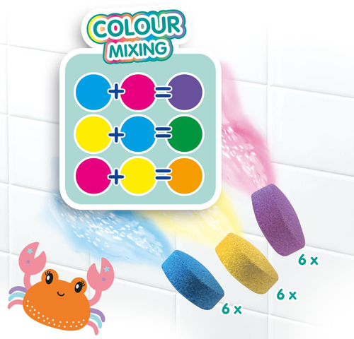 SES Creative Badespielzeug Krabbe mit Badefarben