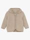 Huttelihut Wollfilz-Jacke Merinowolle, Camel Melange