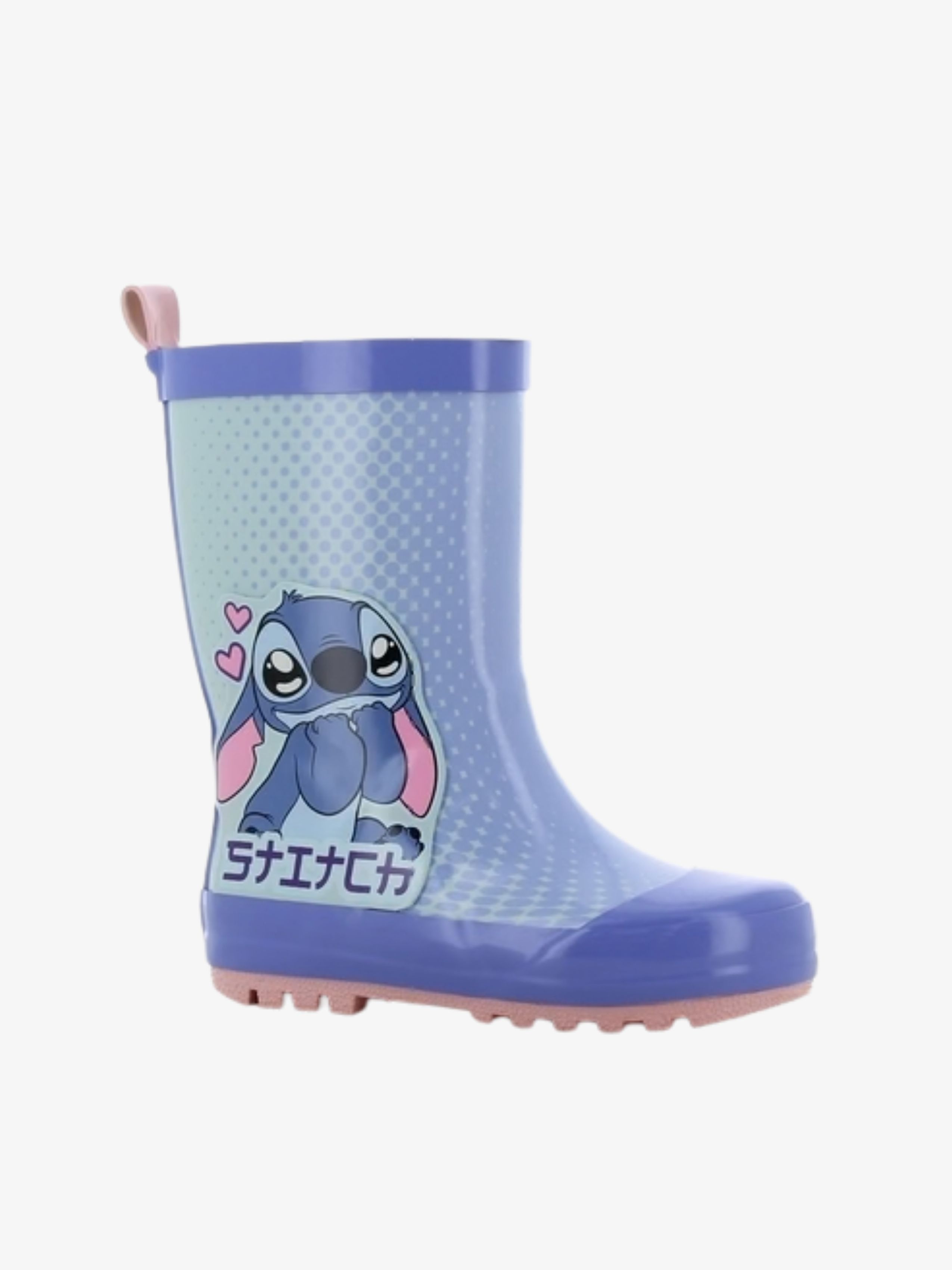 Disney Lilo &  Stitch Gummistiefel, Lilac/Light Pink, 24, Kindergummistiefel, Kinderstiefel, Gummistiefel kinder, Kids