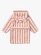 LIEWOOD Lily Bademantel, Coral Blush/Creme de la Creme Stripe