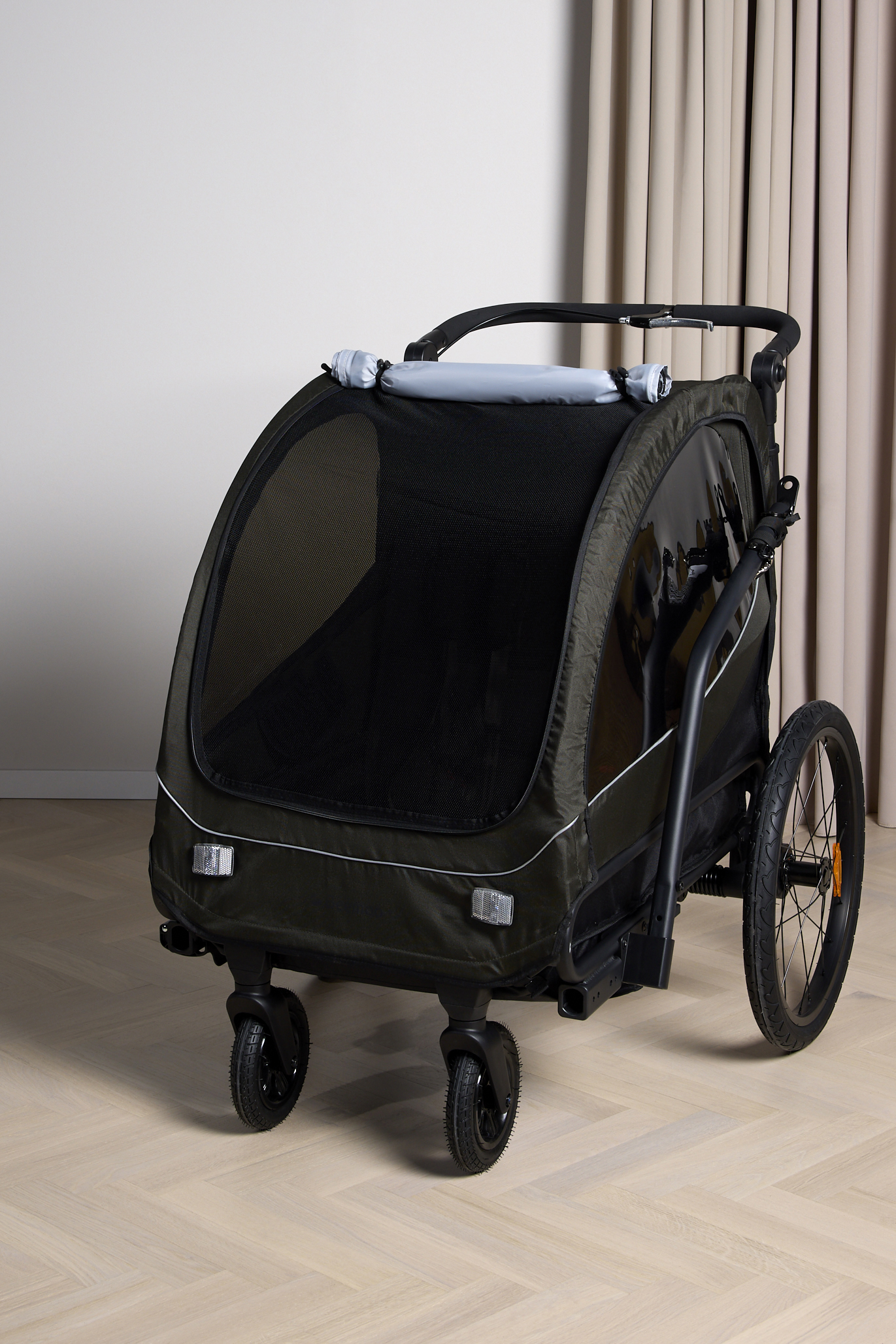 Beemoo Activity Sport Lite Fahrradanhänger, Green