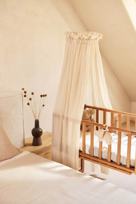 Jollein Betthimmel-Stativ mit Befestigung, Messing