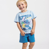 Disney Lilo & Stitch T-Shirt und Shorts, Blau