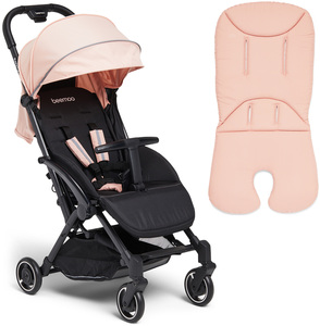 Beemoo Easy Fly Lux 2 Buggy inkl. Memory Foam Sitzpolster, Mellow Rose
