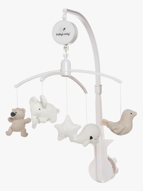 Baby's Only Mobile, Sand/White