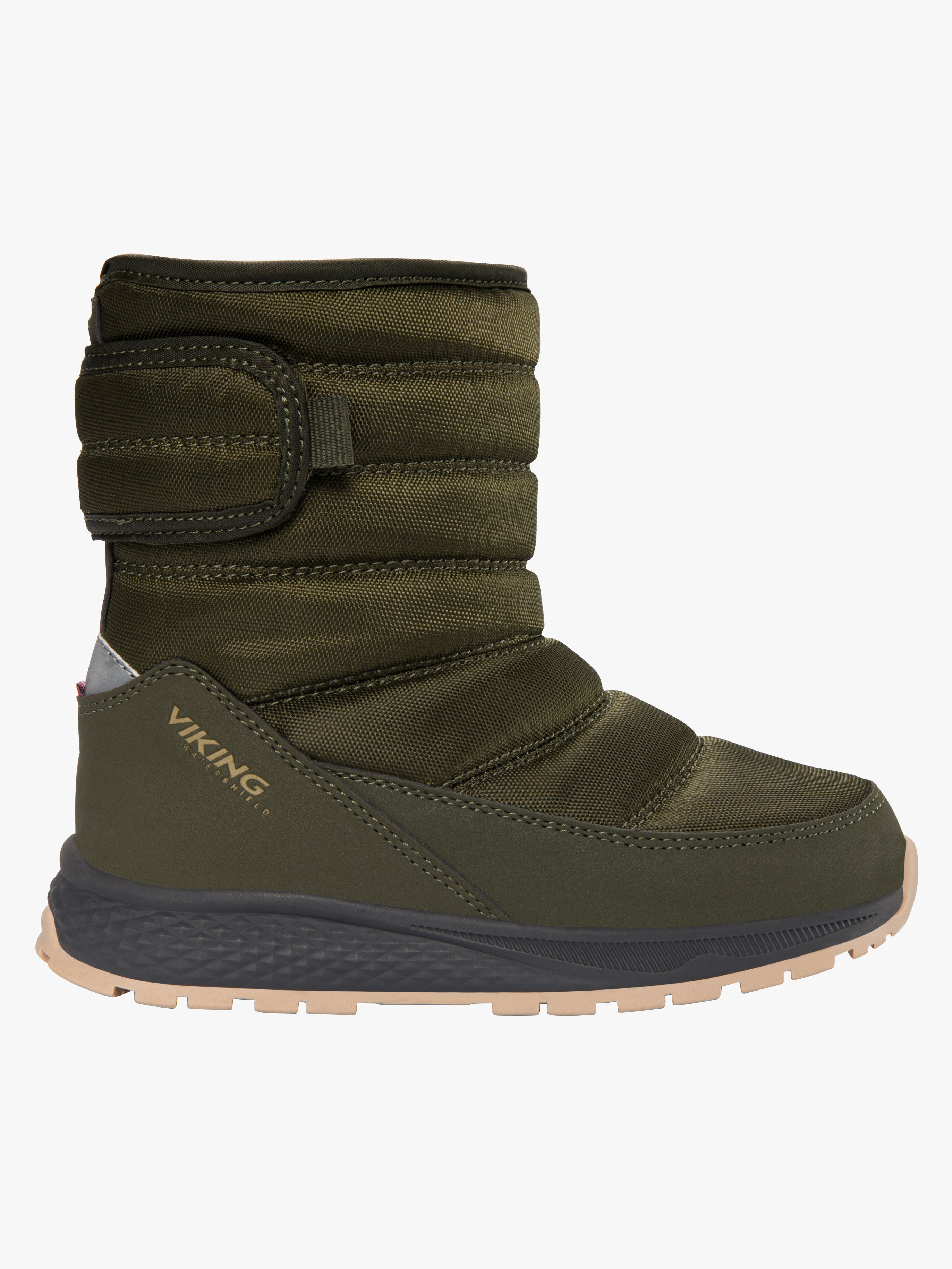 Viking Equip Pull-on WP 1V Winterstiefel, Olivengrün, 22