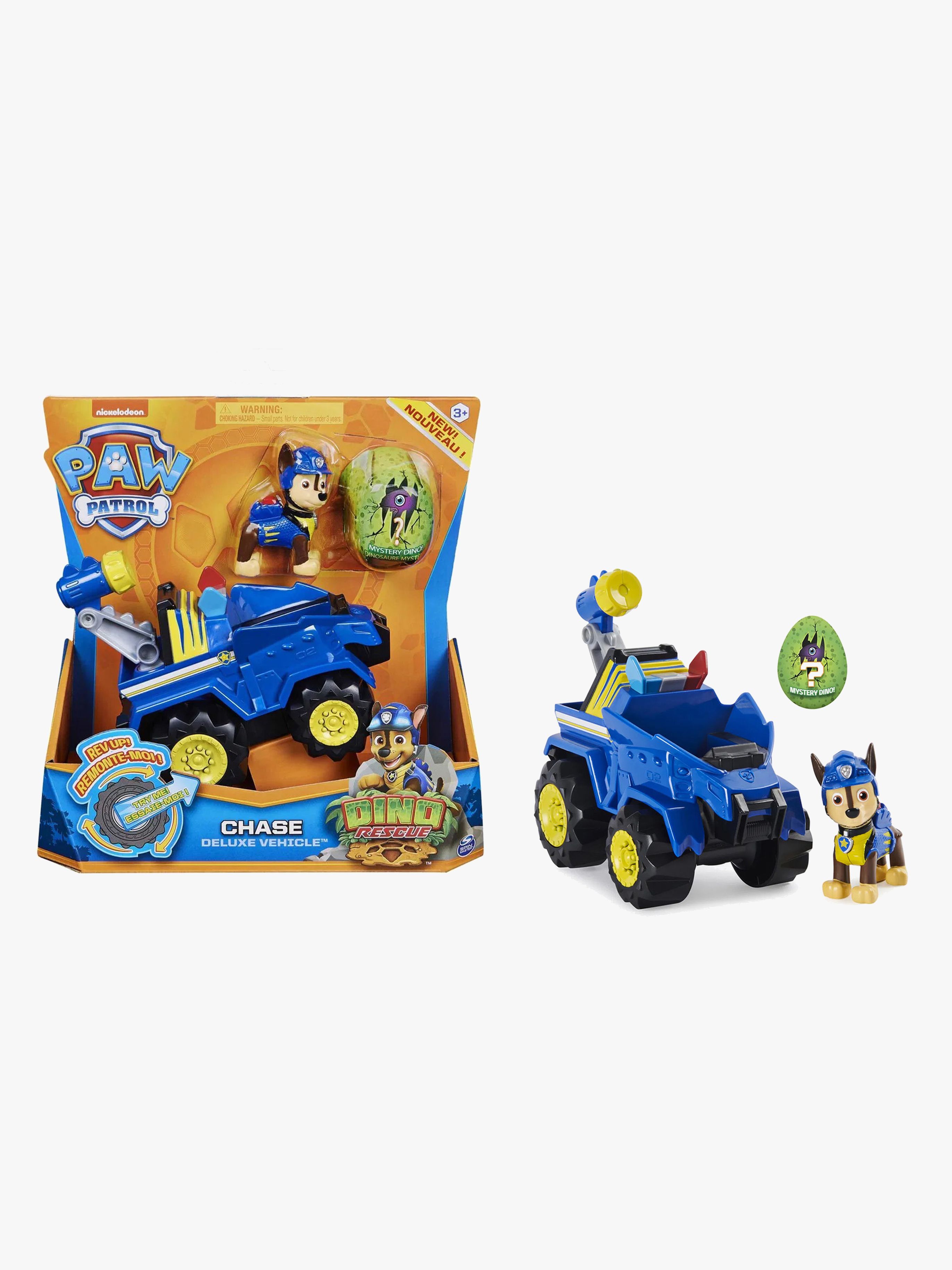Figur mit Fahrzeug Chase Dino Deluxe