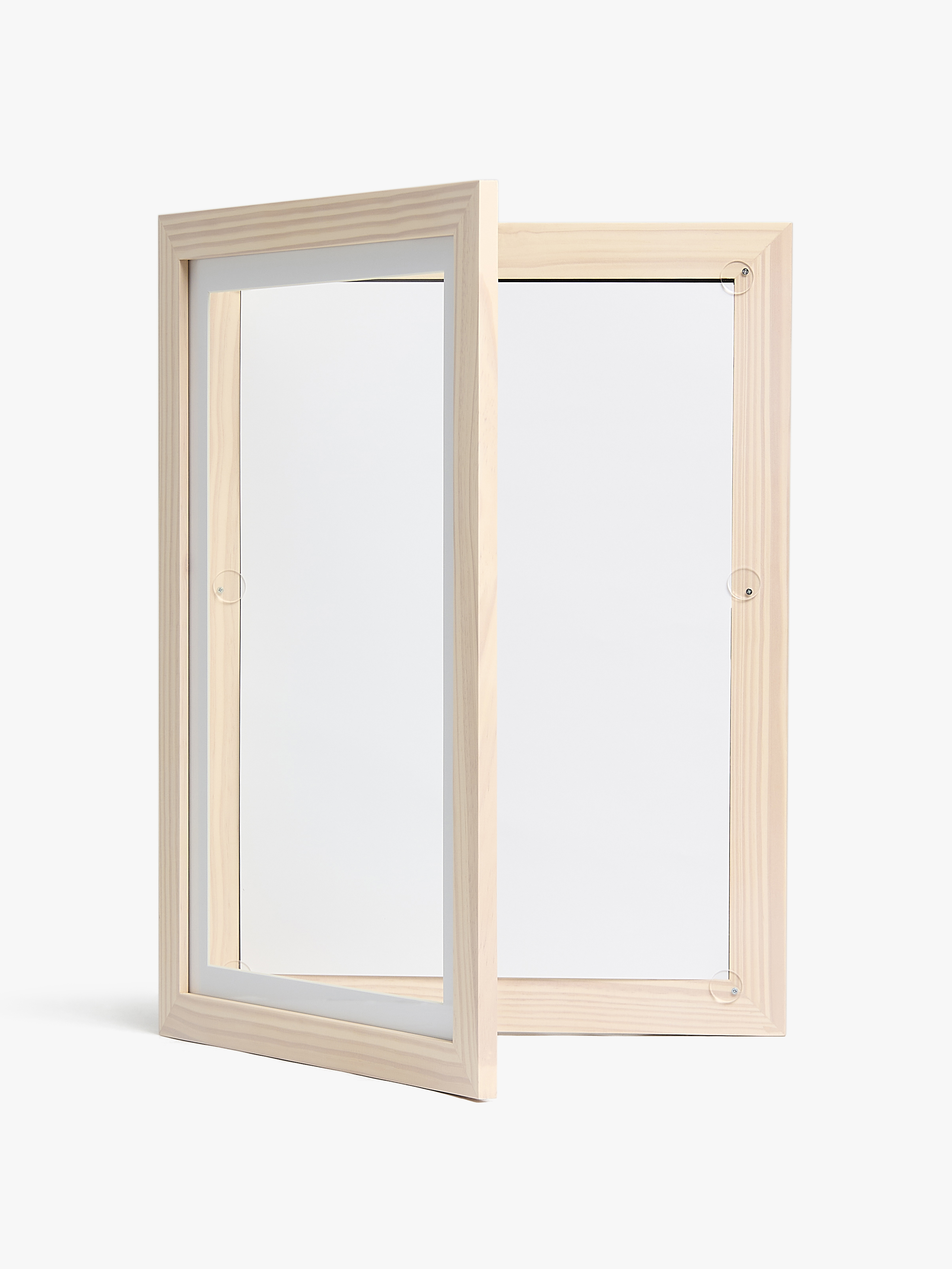 Minitude Klapp-Rahmen A3, 100 Blatt, White Wash