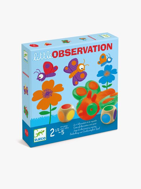 Djeco Observationsspiel Little Observation Schmetterlinge