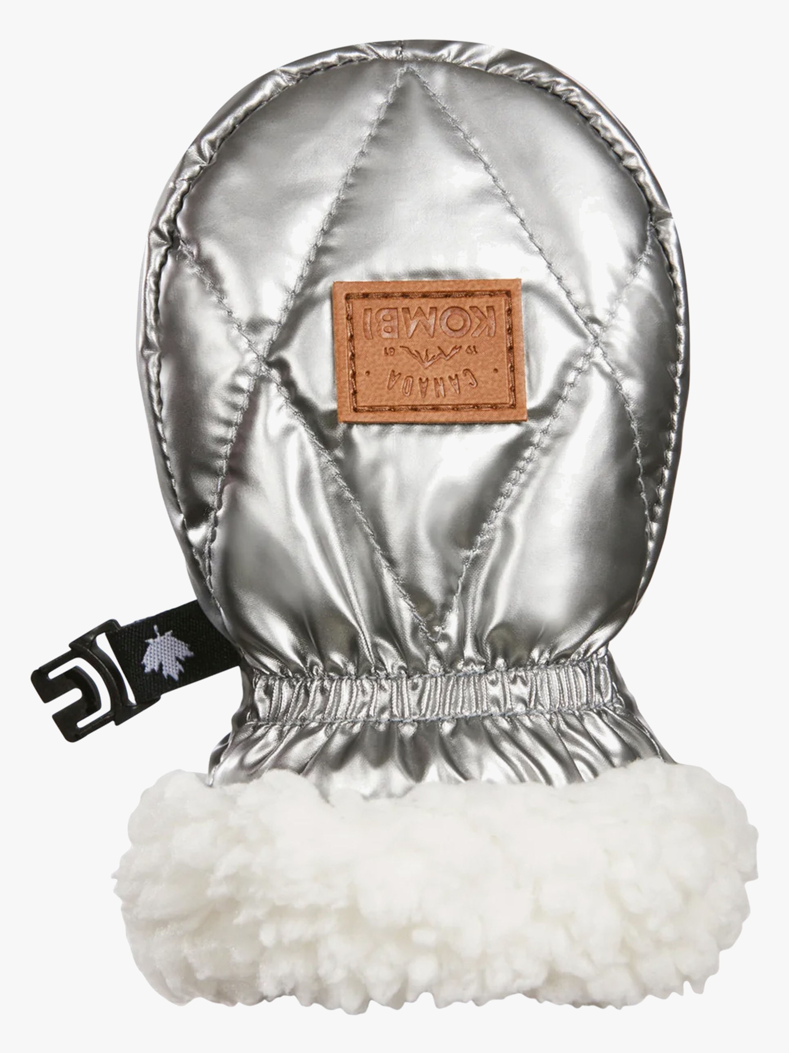 Kombi Shiny Infant Fäustlinge, Silver Shadow, XS