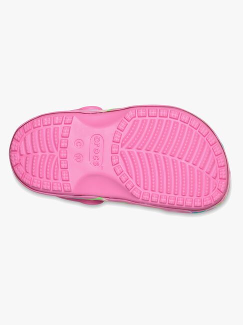 Crocs Classic Heart Lights Pantoffeln, Pink Lemonade