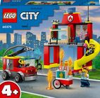 LEGO City Fire 60375 Feuerwehrstation und Löschauto
