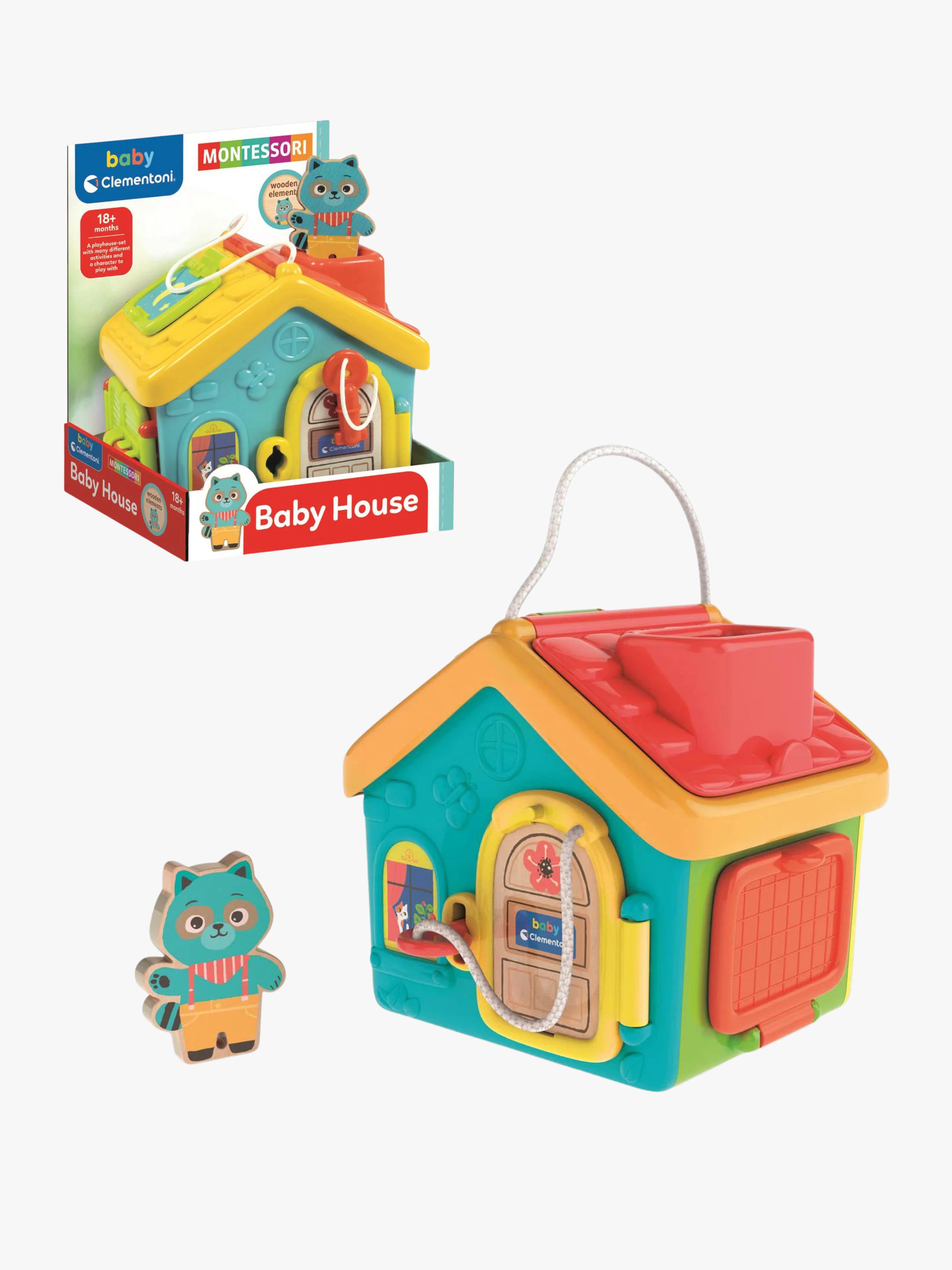 Baby Montessori Spielset Lockers' House