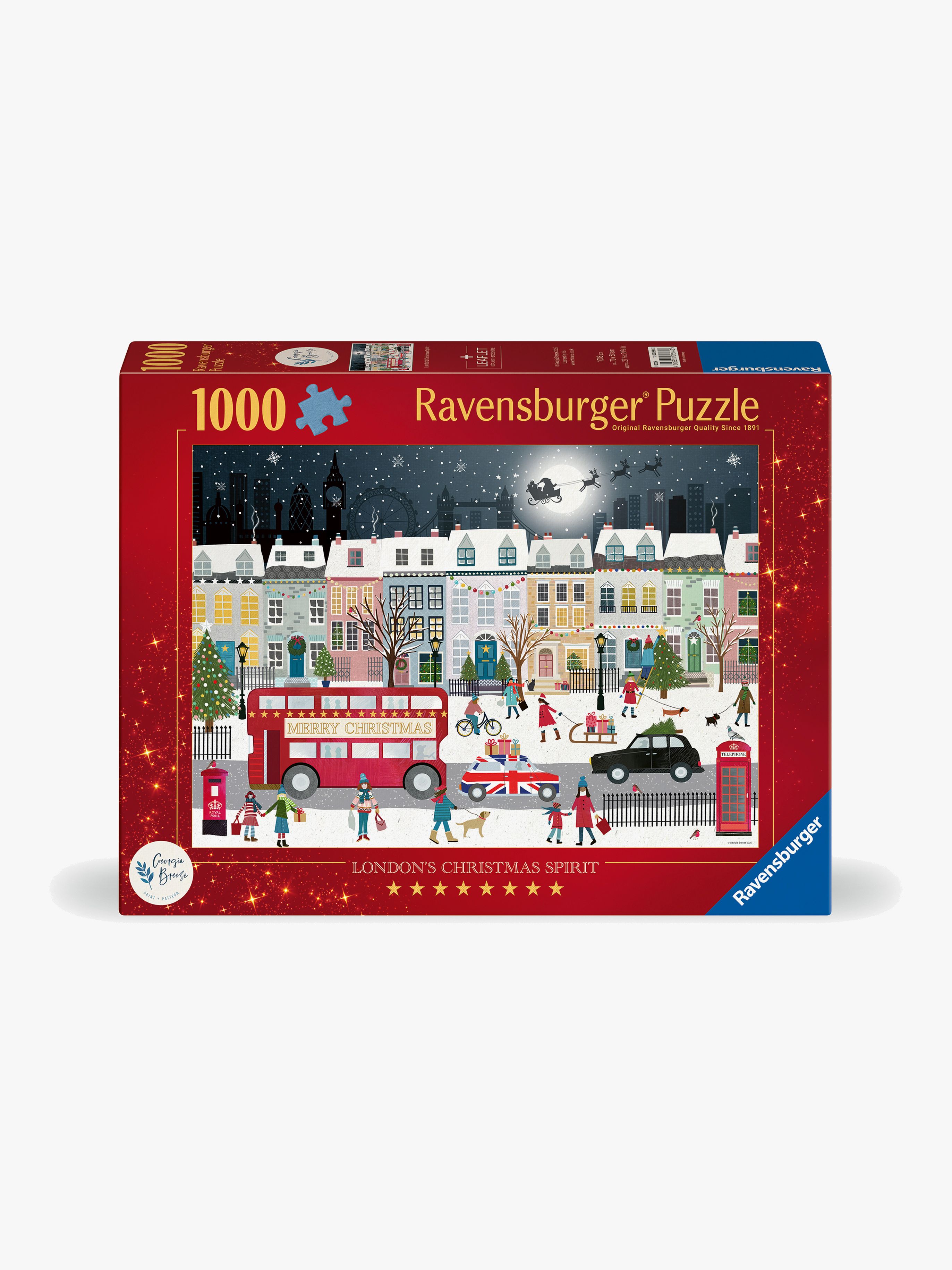 Ravensburger London's Christmas Spirit Puzzle 1000 Teile