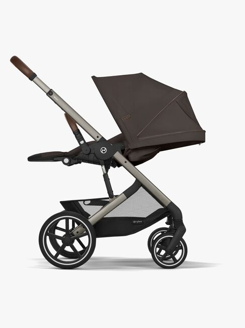 Cybex BALIOS S Lux Kinderwagen, Taupe/Chocolate Brown