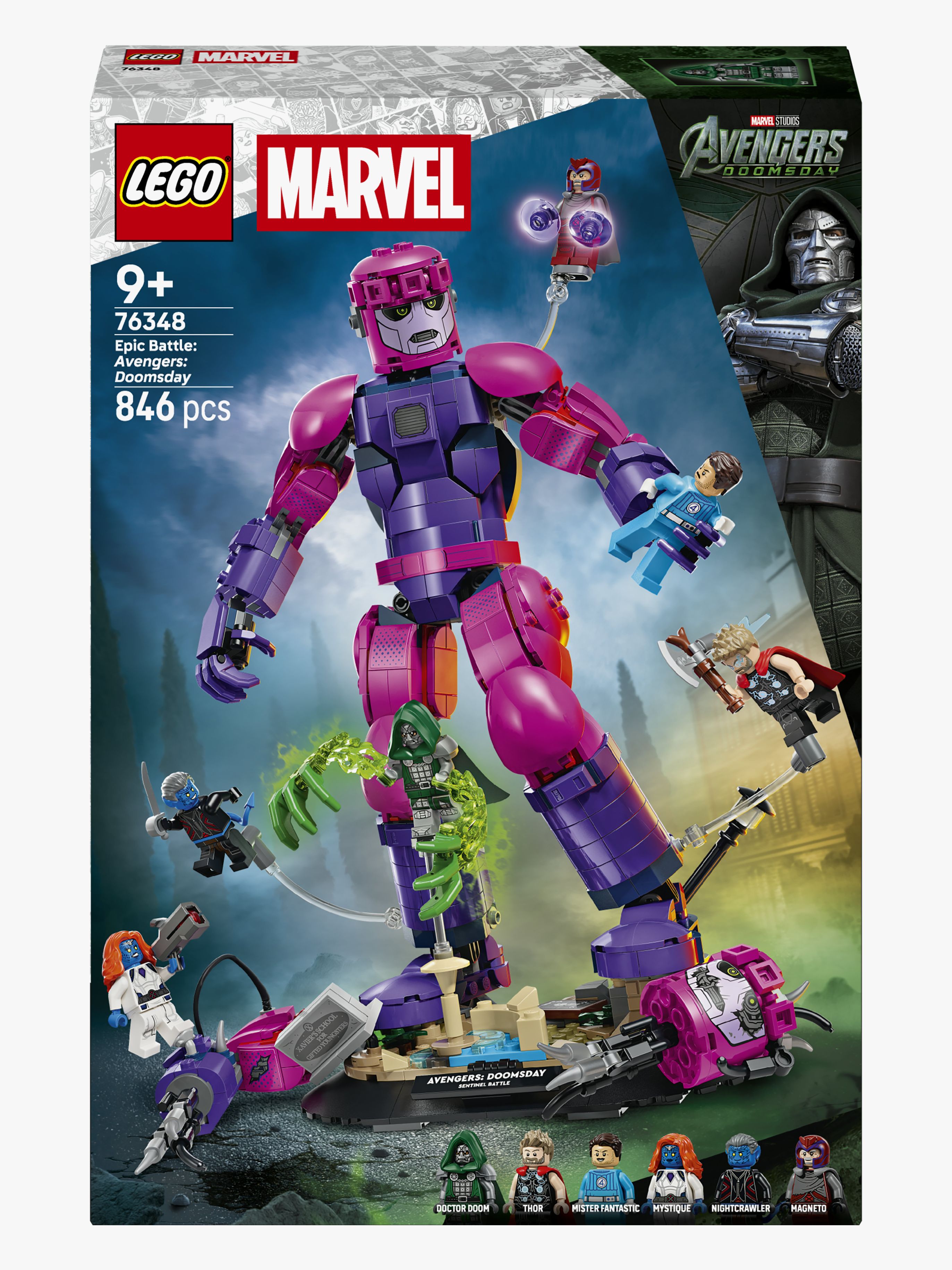 LEGO Super Heroes 76348 Legendärer Showdown: Avengers: Doomsday