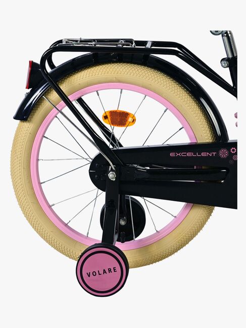 Volare Excellent Fahrrad 18 Zoll, Schwarz